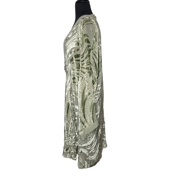 MARIAN CLAYDEN Silk Semi-Sheer Kimono Jacket - Picture 4 of 13